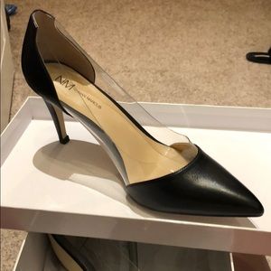 Neiman Marcus pvc pumps